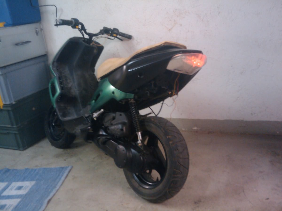 wie sich mein roller so gewandelt hat