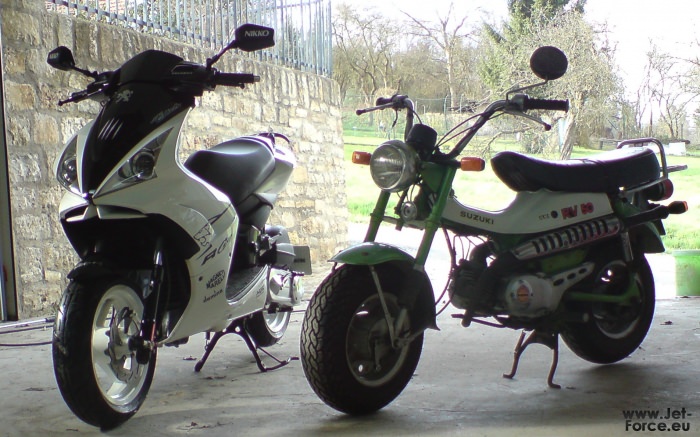 Mein Jetty und MEine Suzuki Rv 50