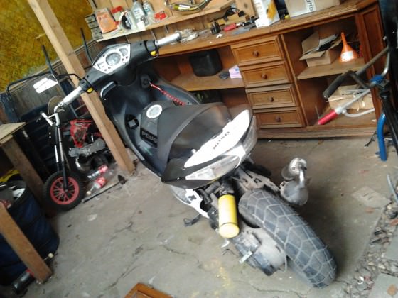 mein baby mit neuem luftfilter :)