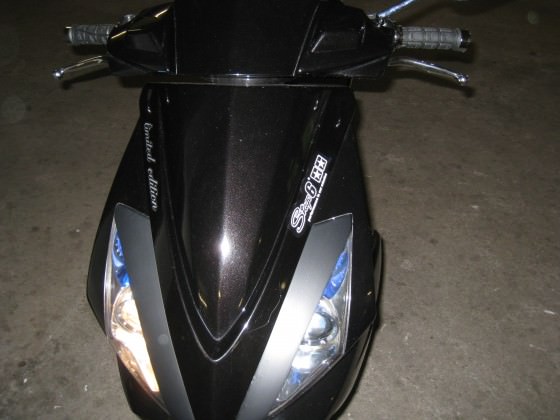Sticker dran