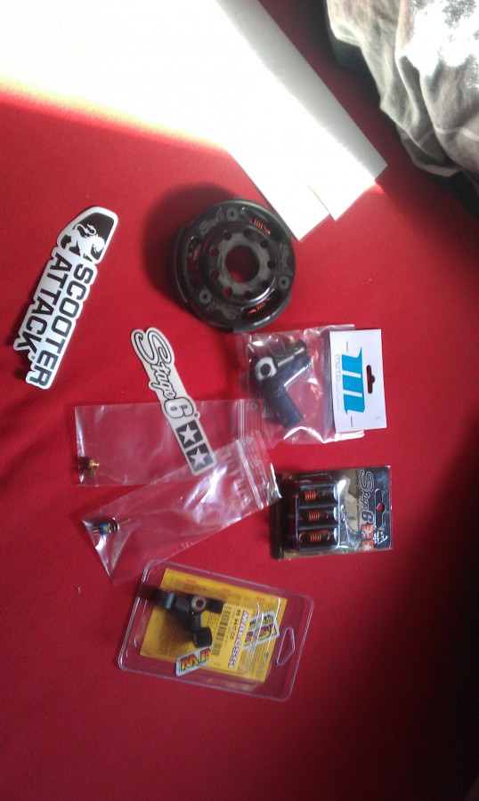 New stuff *__* (leider hab ich keine bilder von der multivar und dem keilriemen)