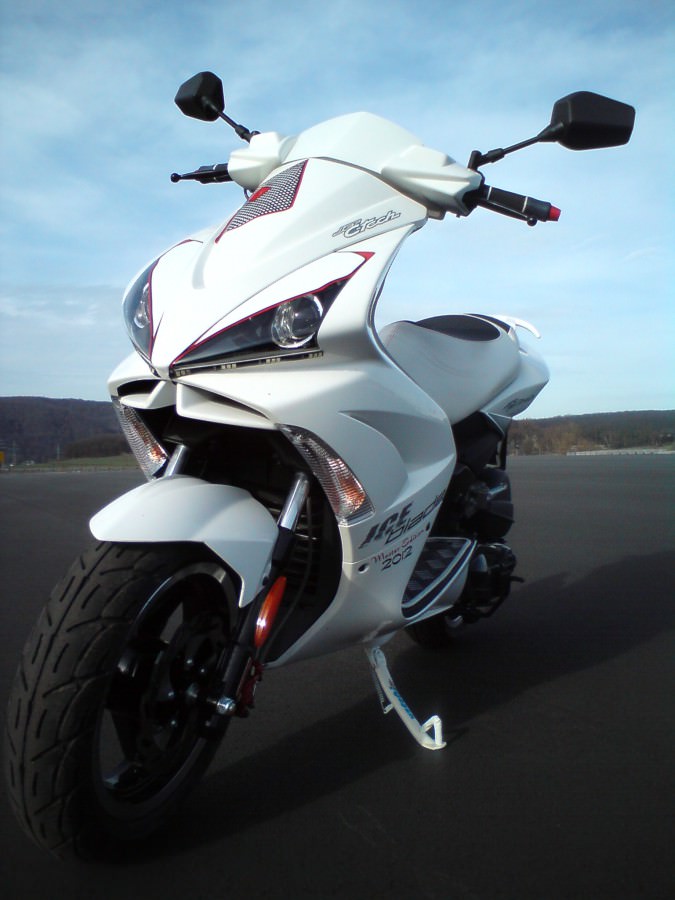 Der Scooter...