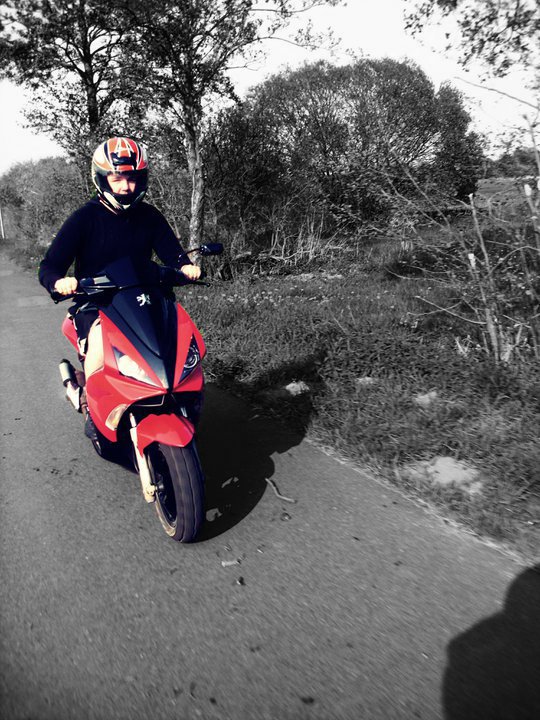 Mega gammel Block putzing :D & Einfach nen lw Bild von mir während der Fahrt :D
