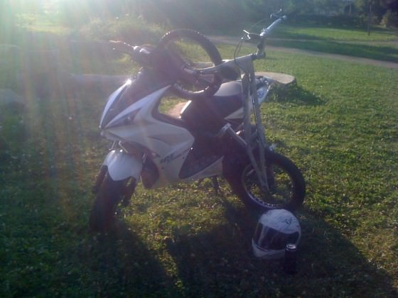 Bisschen an der trail bike strecke gechillt :P