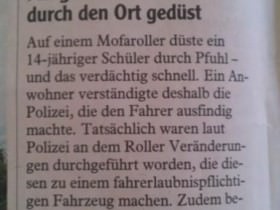 Ich steh in der Zeitung :DD
