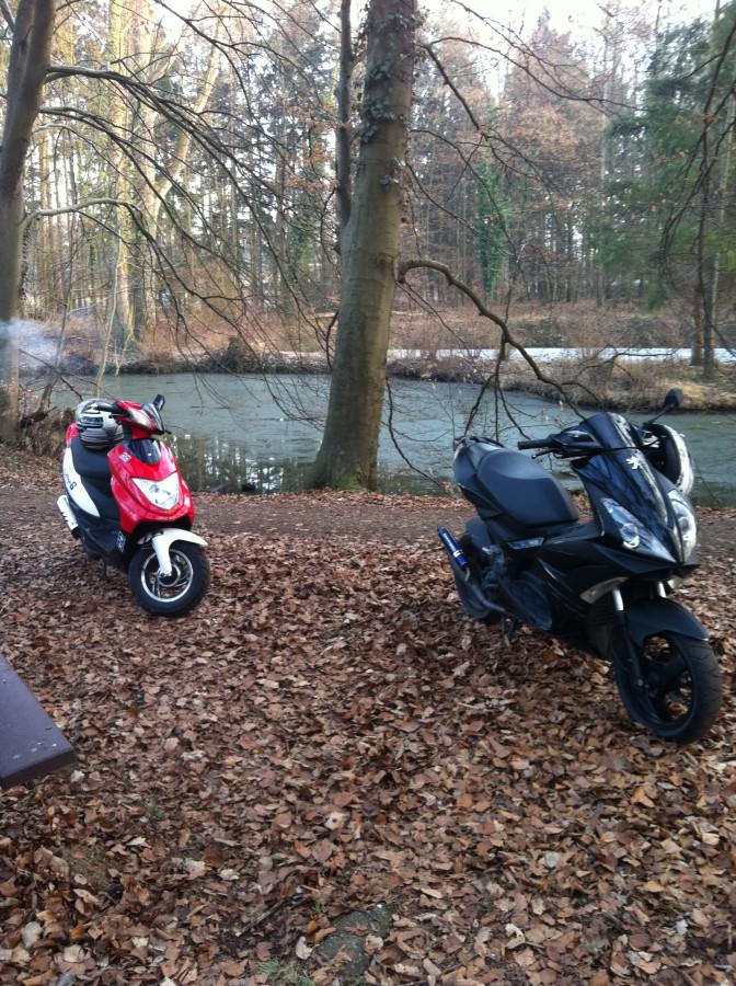 Heute ne Kleine Tour mitm Kumpel gemacht