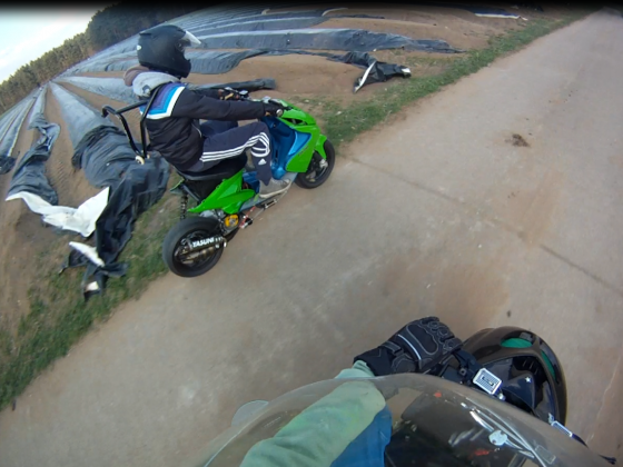 Erste Fahrt Big Bore : )