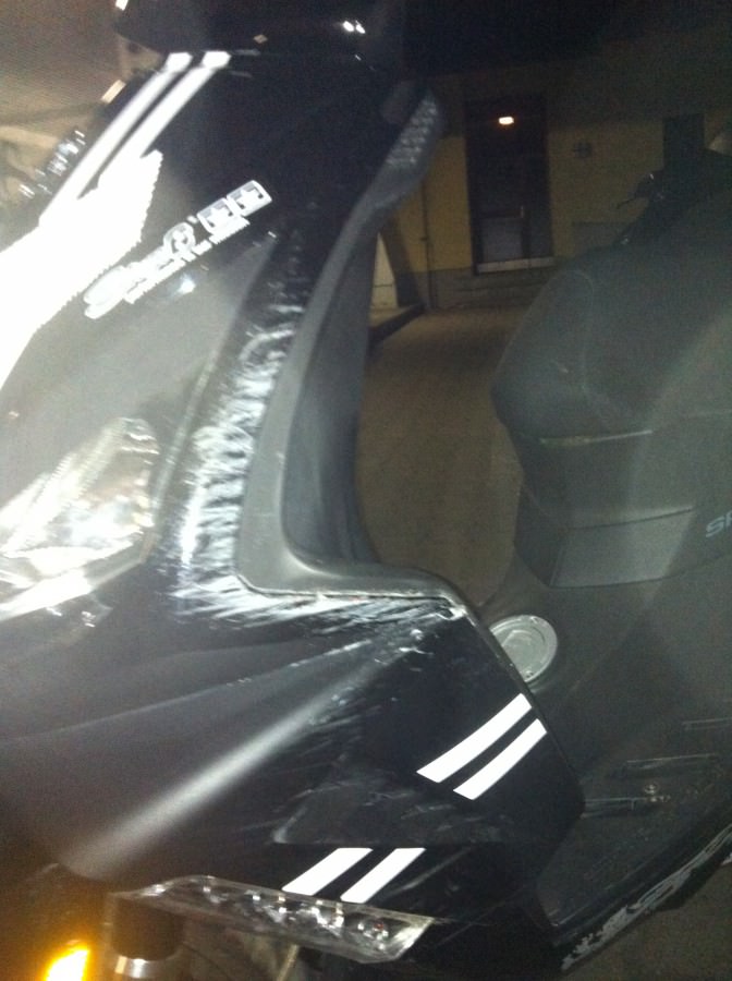 Tour mit unfall.