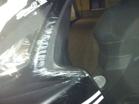 Tour mit unfall.