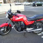 Die Suzuki GSX400e hatte ich als Übergangsfahrzeug