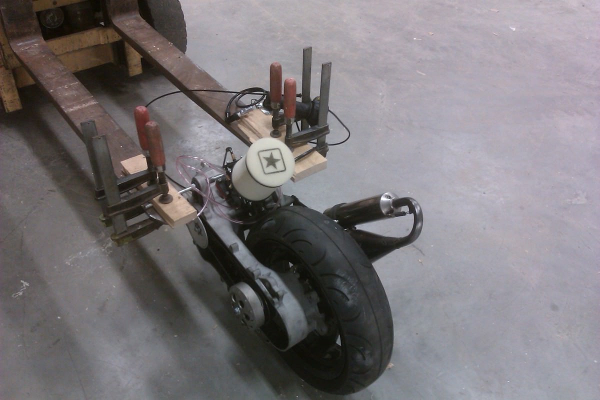Scheis auf Scooter Tuning!! Ich tune Gabelstapler ;)  YOLO