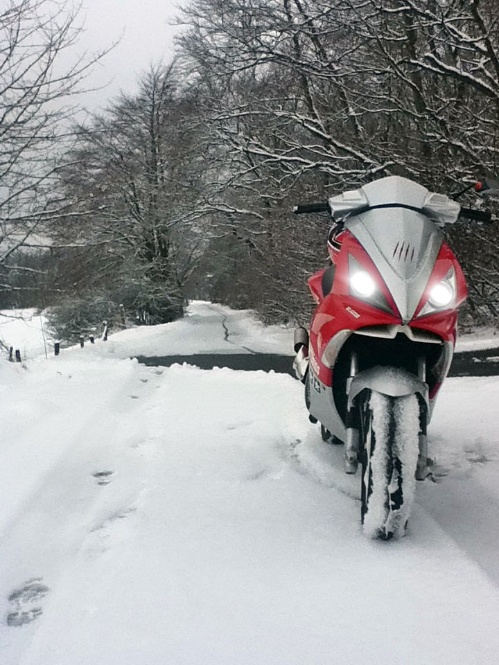 Auch wenn Schnee liegt eine Runde geht immer ;)