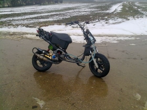 So Testfahrt 1 noch total unabgestimmt