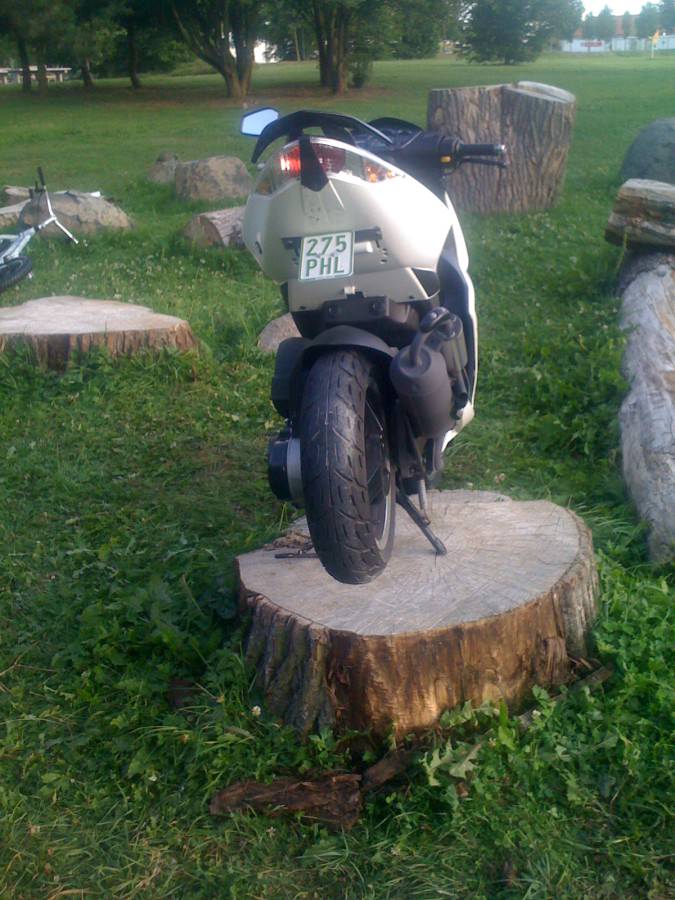An der Trail strecke gechillt :P