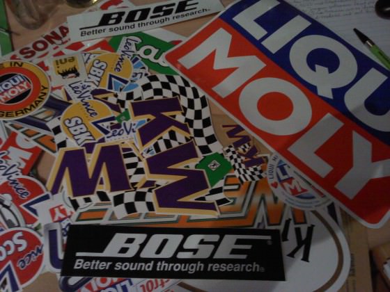 Stickerbombing!