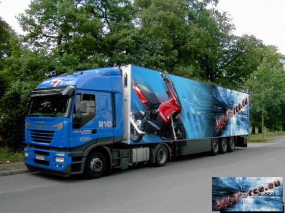 Jooo einer unserer LKW