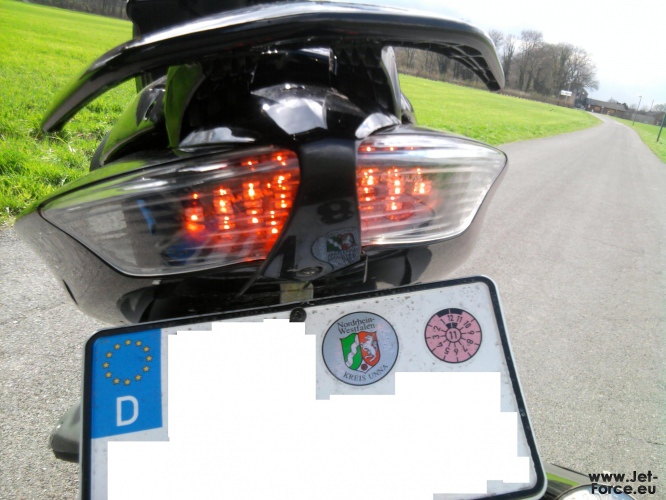 LED Rücklicht am "K15"