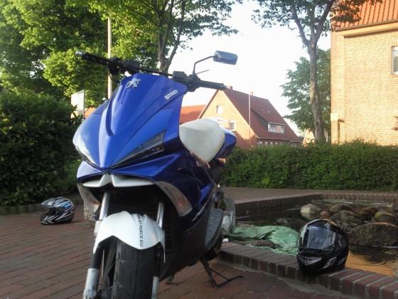 Gestern kleine tour bei schön wetter gemacht ;)