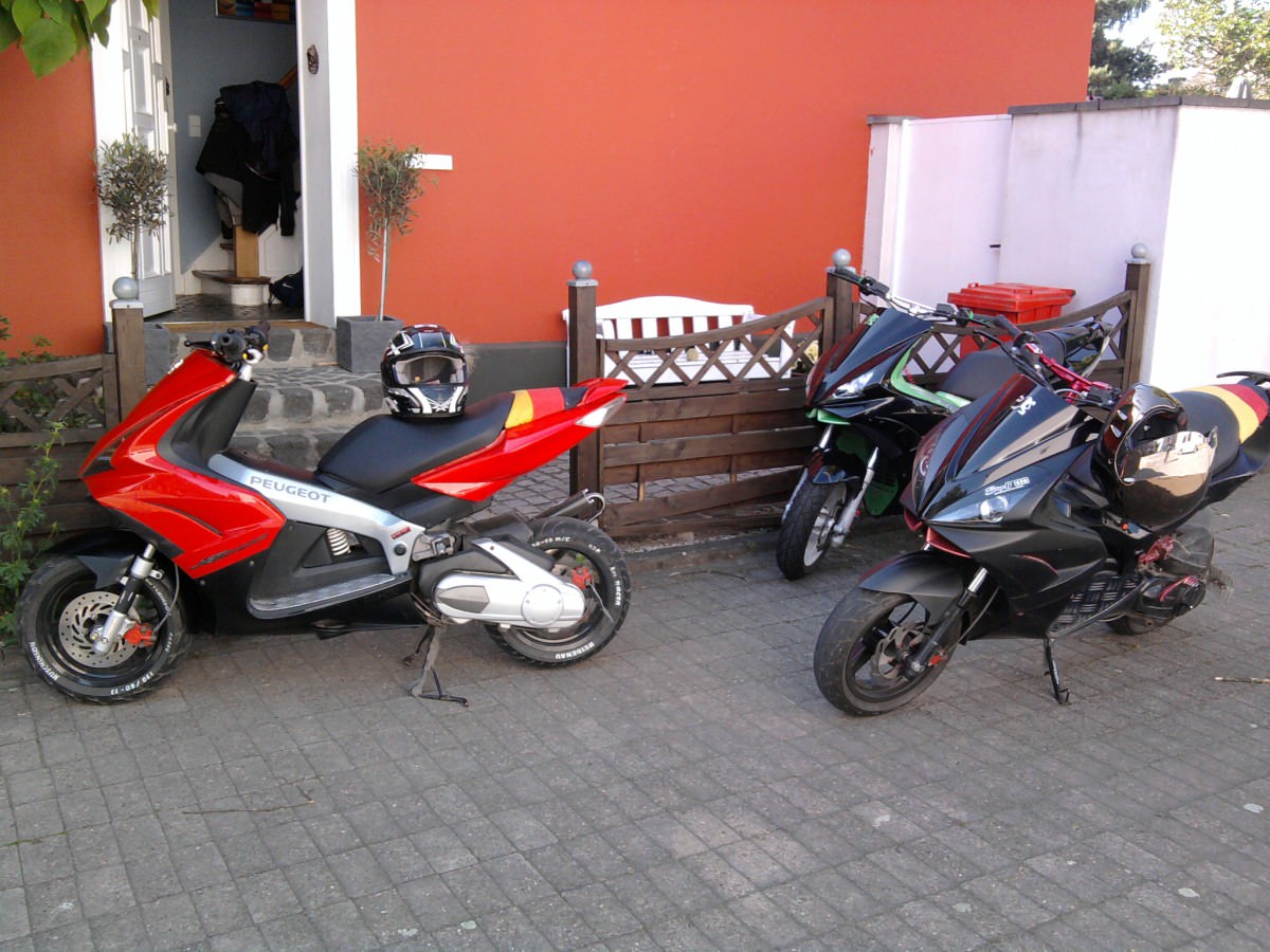 unterwegs