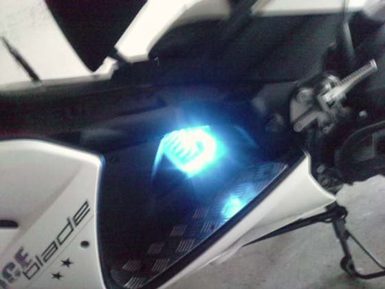 Federungsbeleuchtung mit LED String.