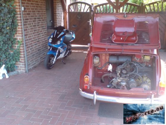 Bissl am Auto gebastelt :D:D
