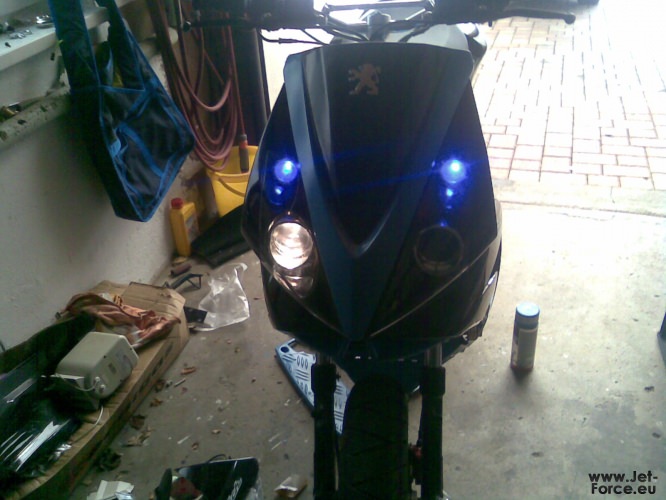 Endlich fertig..... Mit XENON LICHT