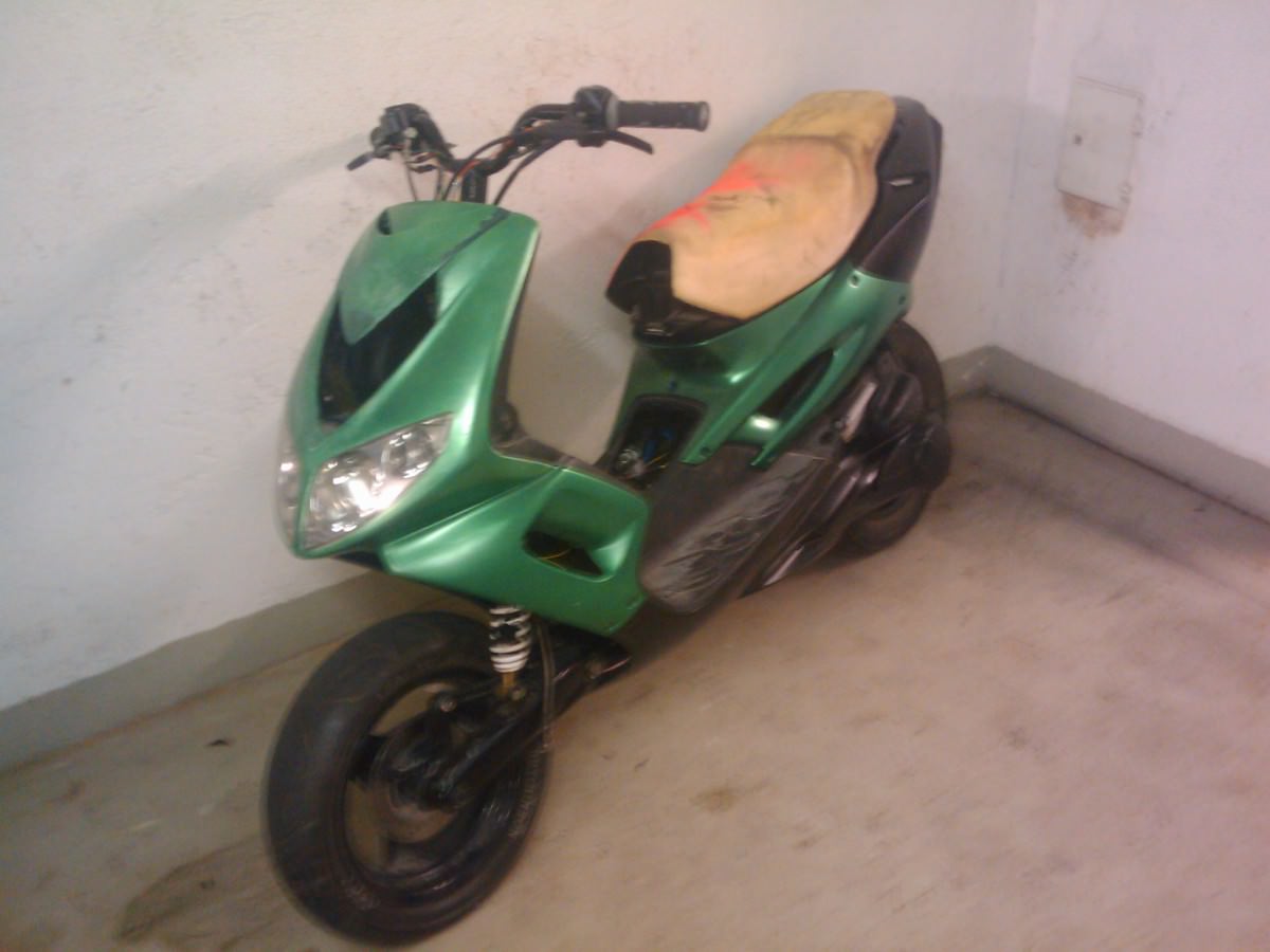 wie sich mein roller so gewandelt hat