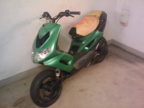wie sich mein roller so gewandelt hat