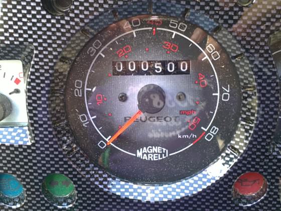 Dann nach 500 KM Zur INSPEKTION