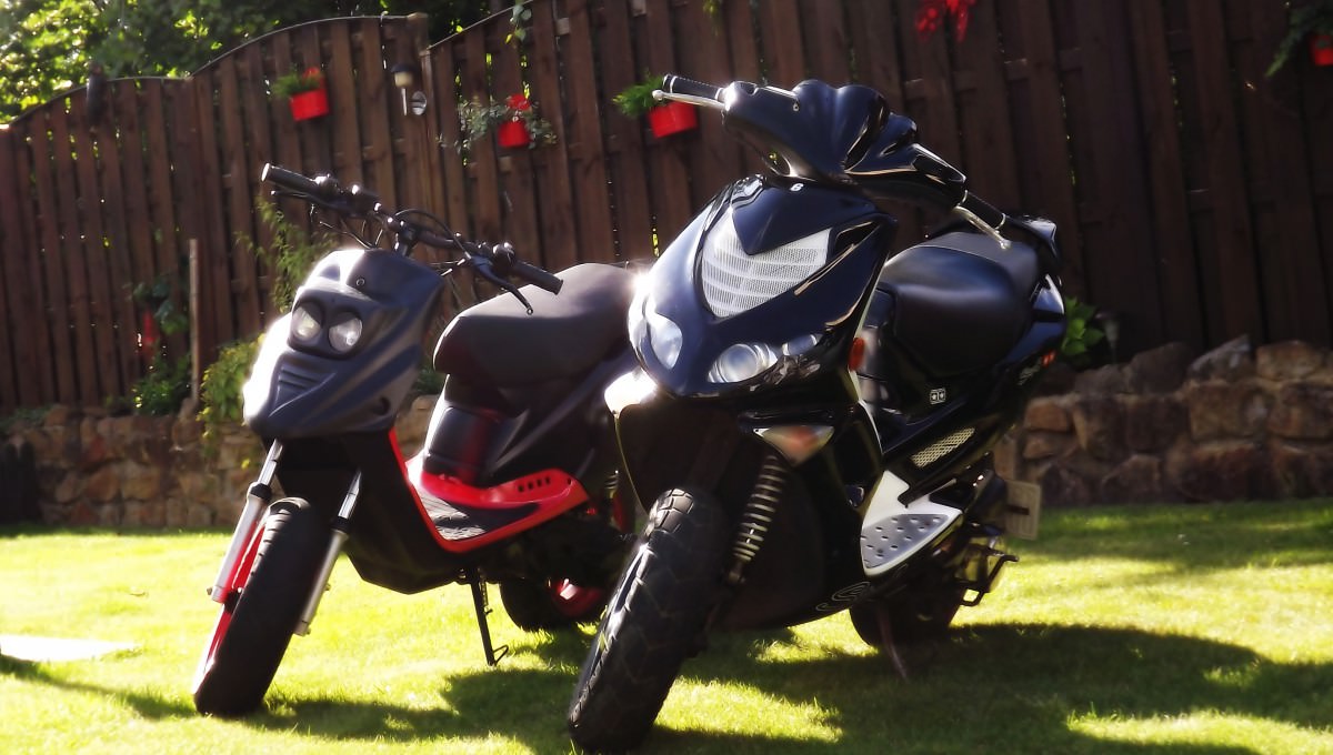 Mein 2 roller speedfight 2 black and wiht