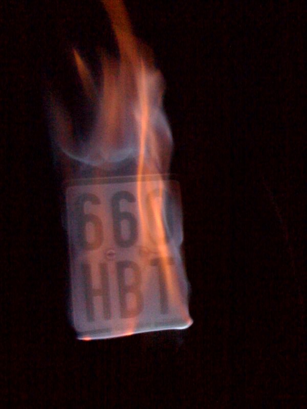 Burn mo'fucka, burn! :)