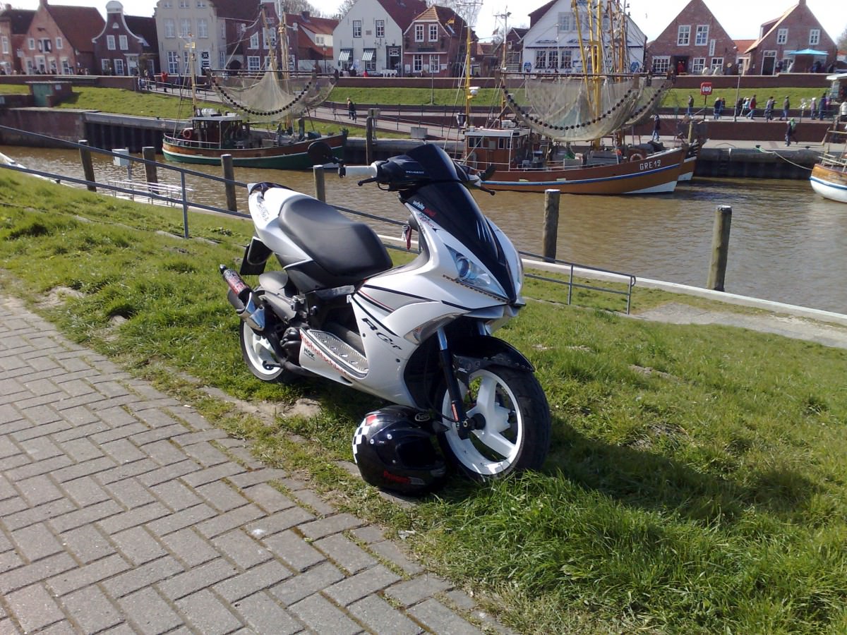 Kleine Rollertour mit dem Asphaltschleifer (Volker) durch Ostfriesland!