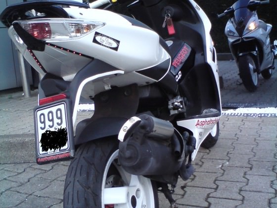 Der Roller vom Volker