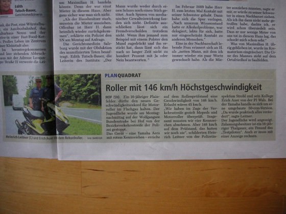 Aus den Salzburger Nachrichten