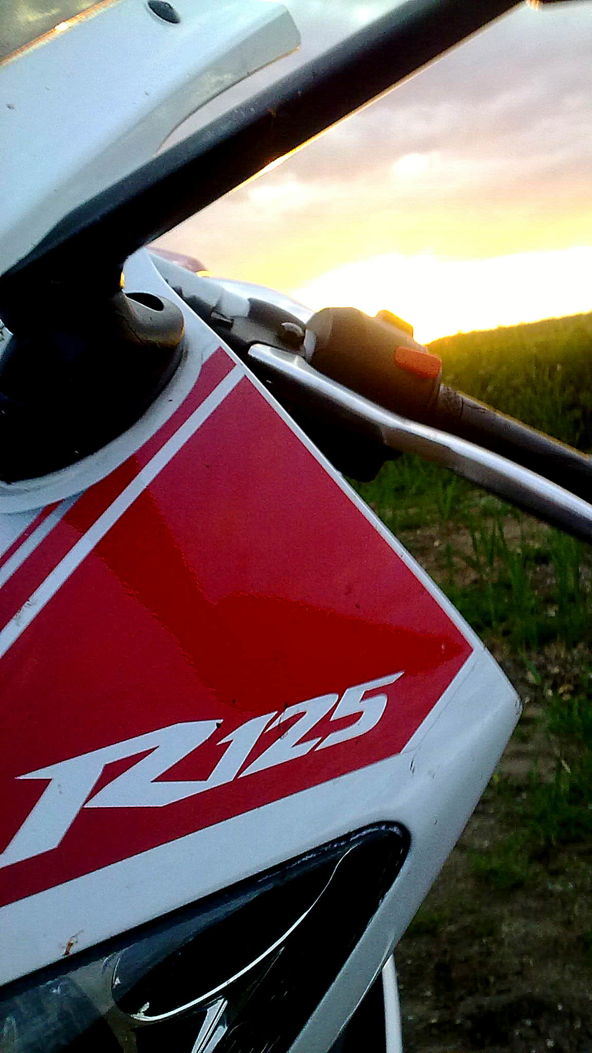 meine R feat. sunset & landscape (: