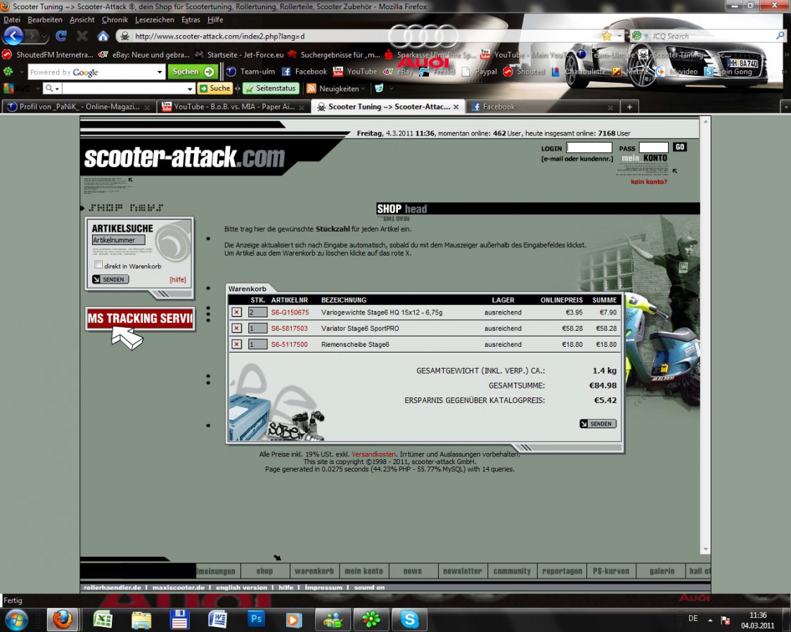 Stage6 Vario bestellung :D