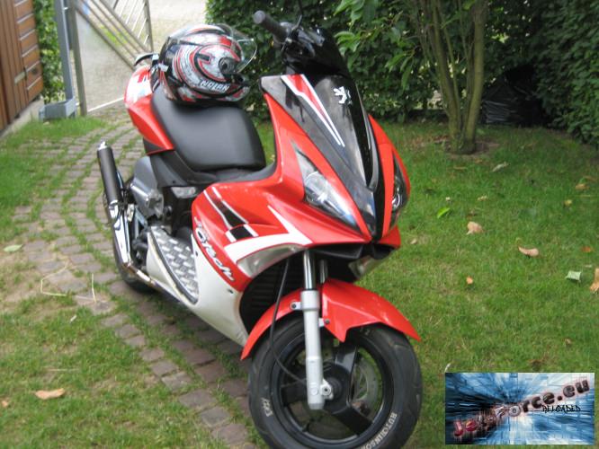 meine front Böser Blick und der motor auf hochturen...