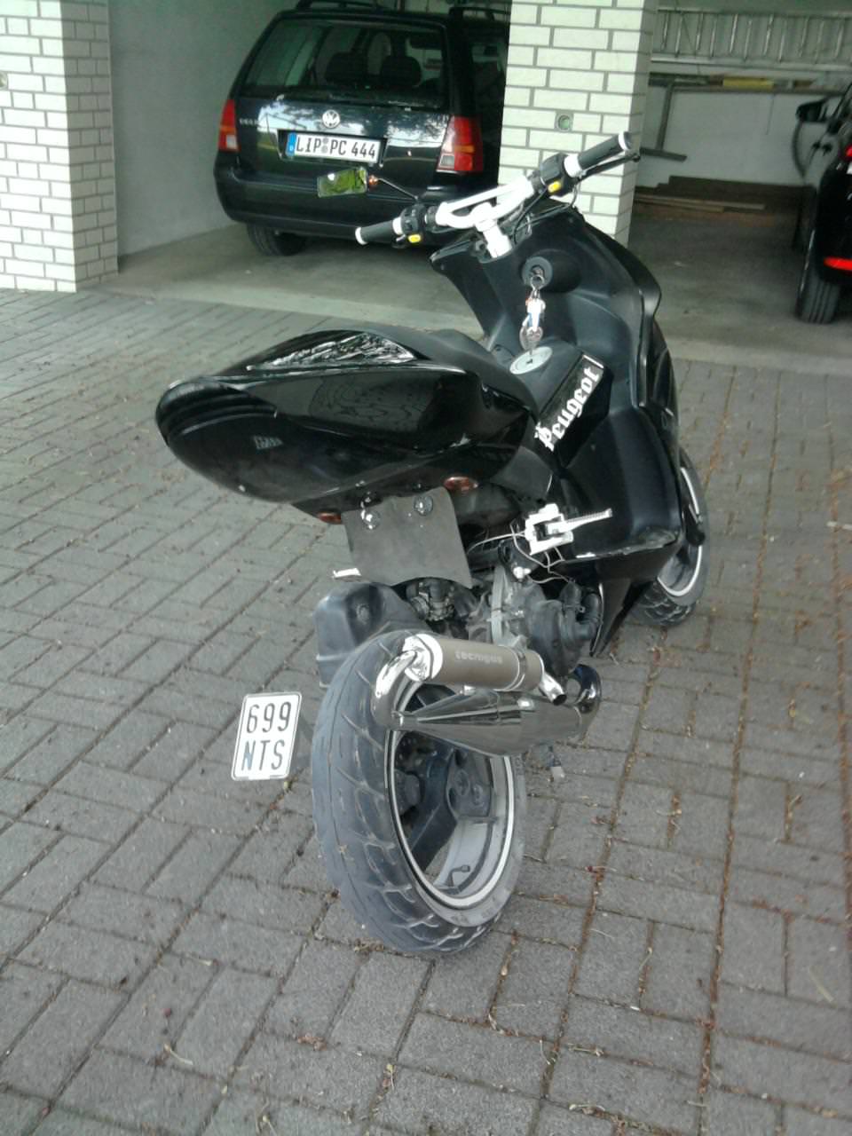 pROJEkT... bissle dreckig .../ bei scooterpower am vergaser abstimmen ;)