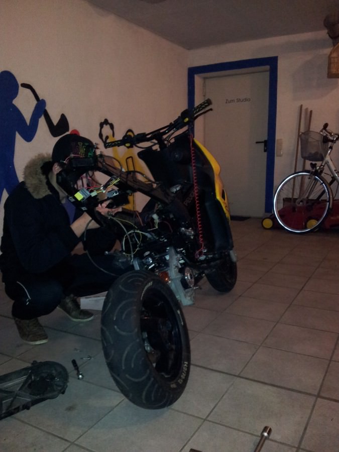 Rotor eingebaut :)
