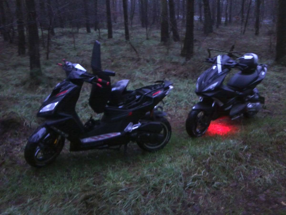 mit nem kumpel unterwegs gewesen :D