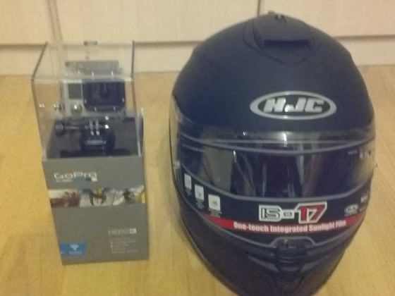 Sasion 2014 kann kommen ;) GoPro 3 + neuer Helm