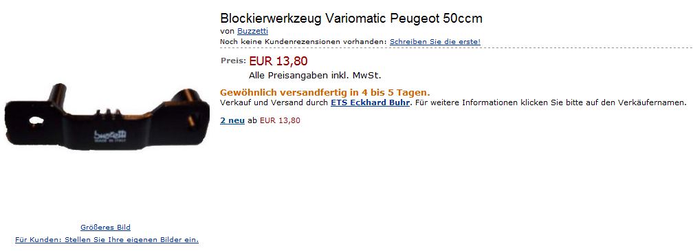 Blockierwerkzeug