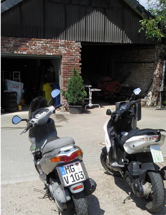 Working at the Carwash eh.. Scooter Wasch @ Schwalmtal! :D