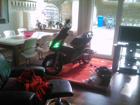 Im Wohnzimmer