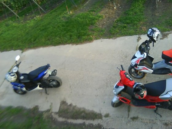 Scooter von oben =D