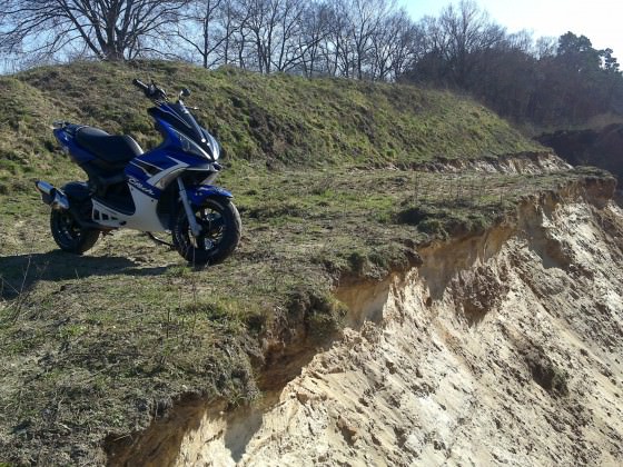 War hute bei dem geilen Wetter mit einem Freund los :-)