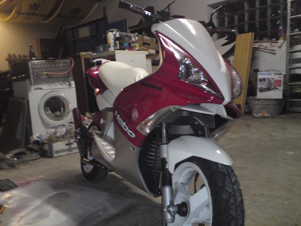 Silver goes White finish