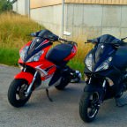 Mein Darkside und Bängel jet force sein Roller