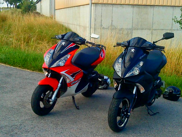 Mein Darkside und Bängel jet force sein Roller