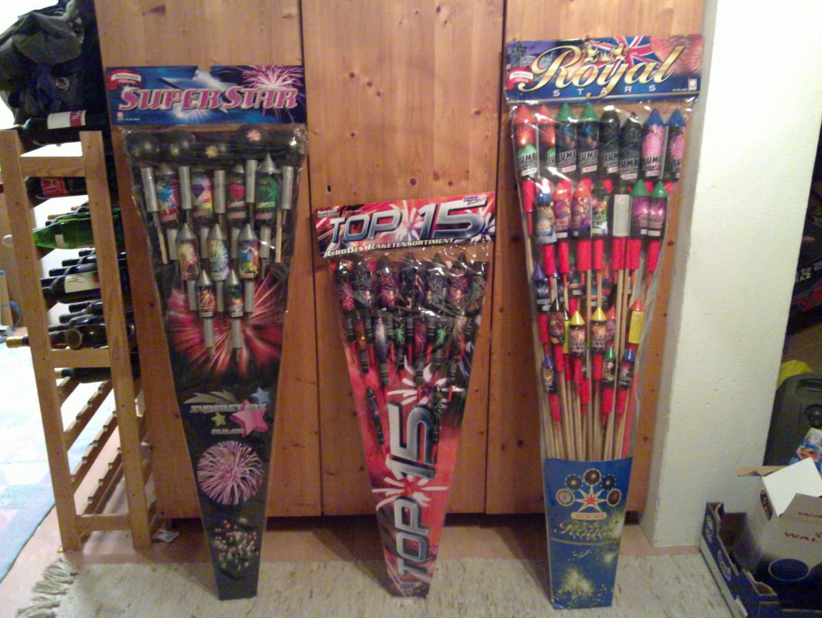 Unsere 3 Besten und Größten Raketensortimente!!